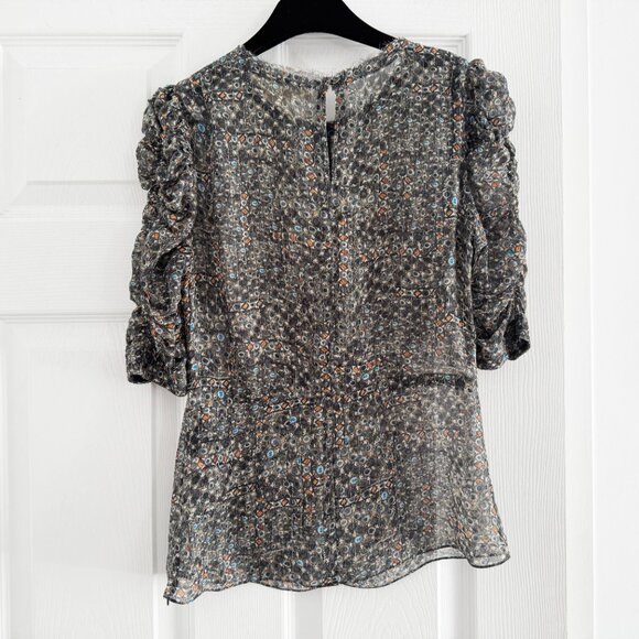 Isabel Marant x H&M Printed Blouse, size 4 (fits like size 0!!) - Picture 7 of 10